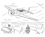 Ryan Single-Engine coloring page