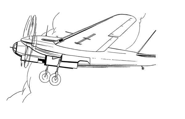 Vultee V-11 coloring page